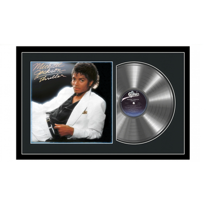 Michael Jackson - Thriller - Framed Vinyl Album Collectible