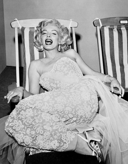 Marilyn Monroe in Deckchair